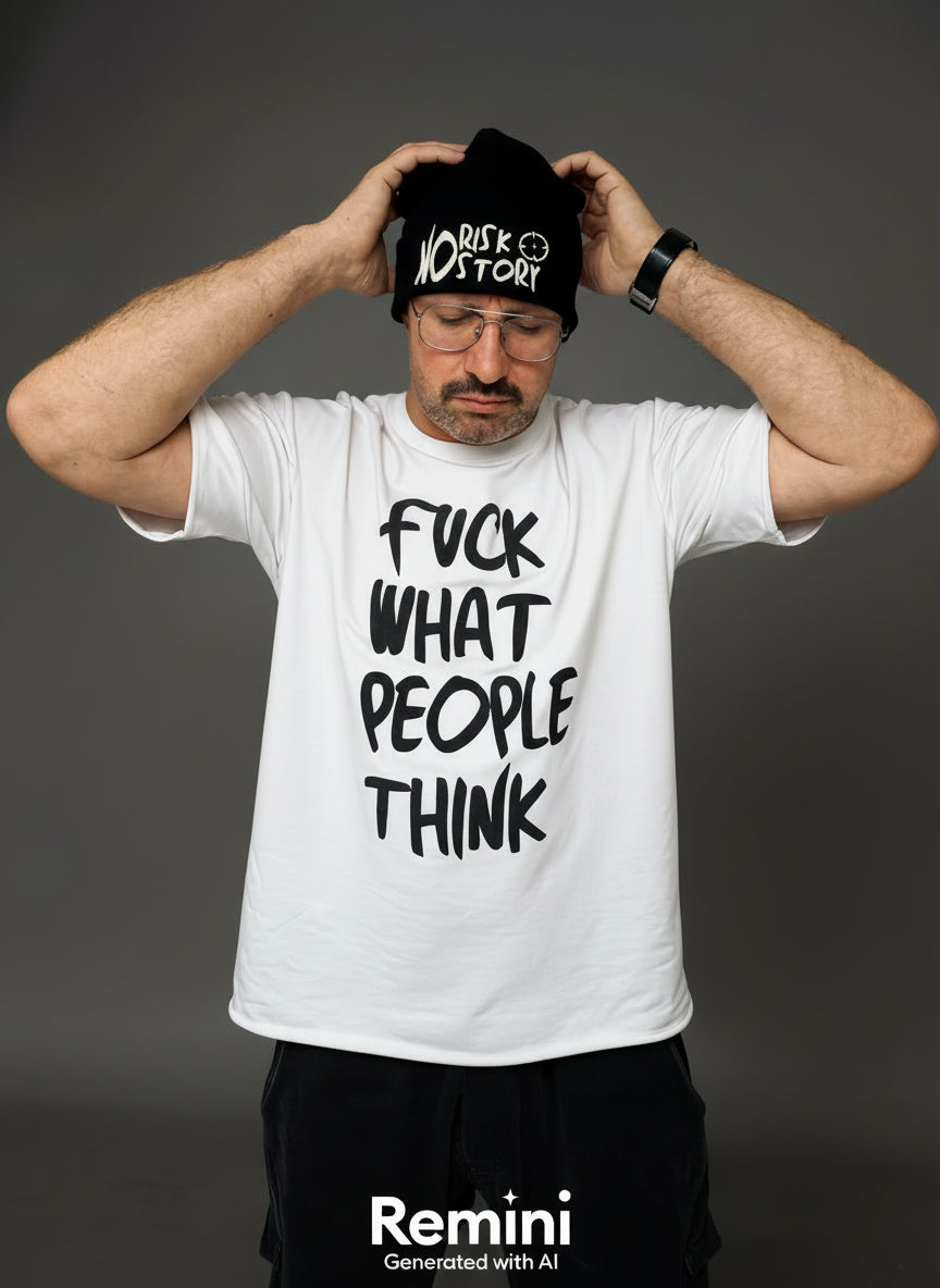 FWPT Premium marškinėliai balta - dėvimi